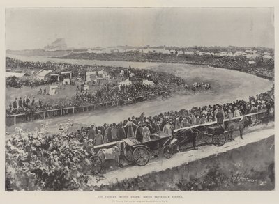 Le deuxième Derby du Prince, autour de Tattenham Corner - Henry Charles Seppings Wright